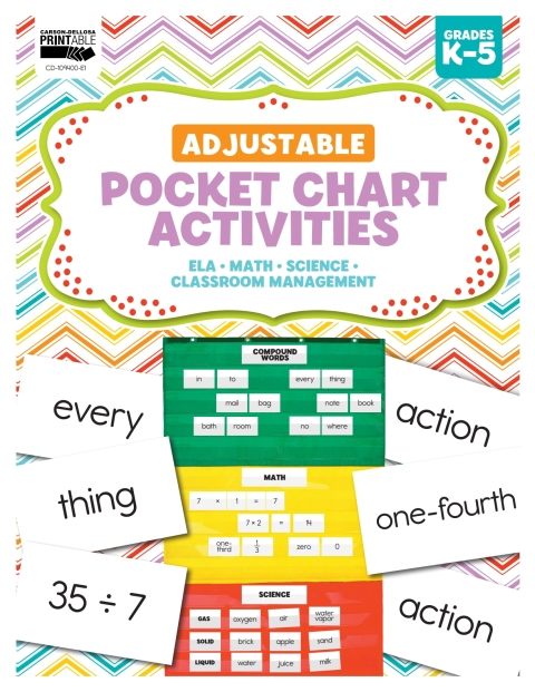 Cover image for book Adjustable Pocket Chart Activities