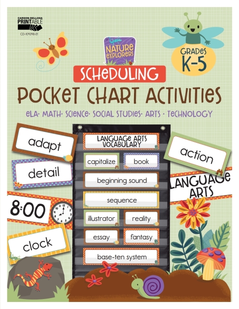 Cover image for book Nature Explorers Scheduling Pocket Chart Activities