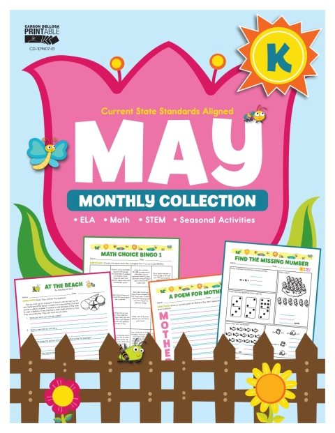 Cover image for book May Monthly Collection, Grade K