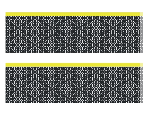 Cover image for book Aim High Hexagons Printable Bulletin Board Borders Set