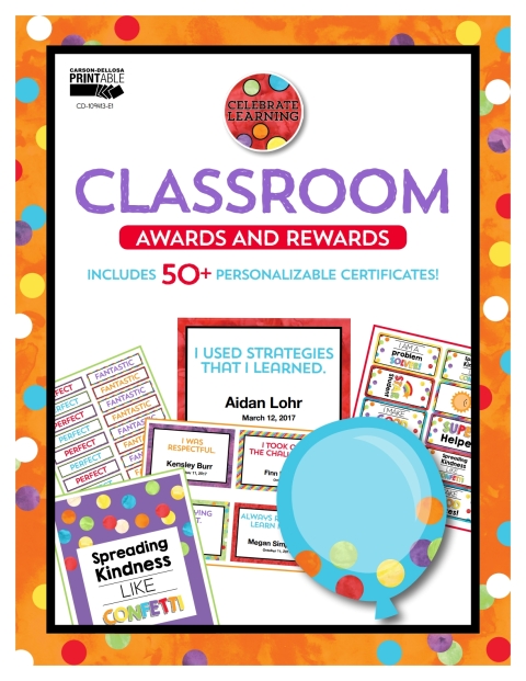 Cover image for book Celebrate Learning Awards and Rewards