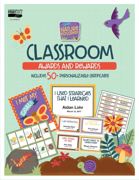 Cover image for book Nature Explorers Classroom Awards and Rewards