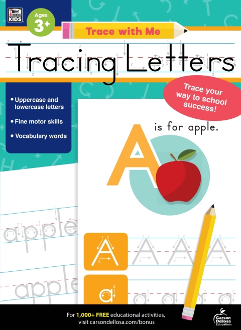 Cover image for book Trace with Me Tracing Letters