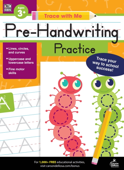 Cover image for book Trace with Me Pre-Handwriting Practice
