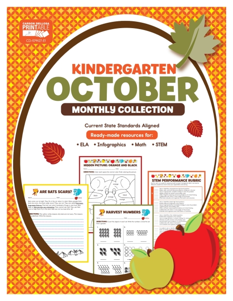 Cover image for book October Monthly Collection, Grade K