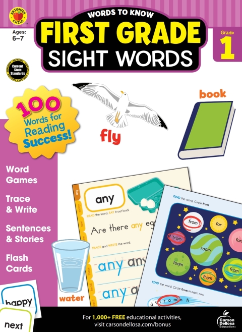 Cover image for book Words to Know Sight Words, Grade 1
