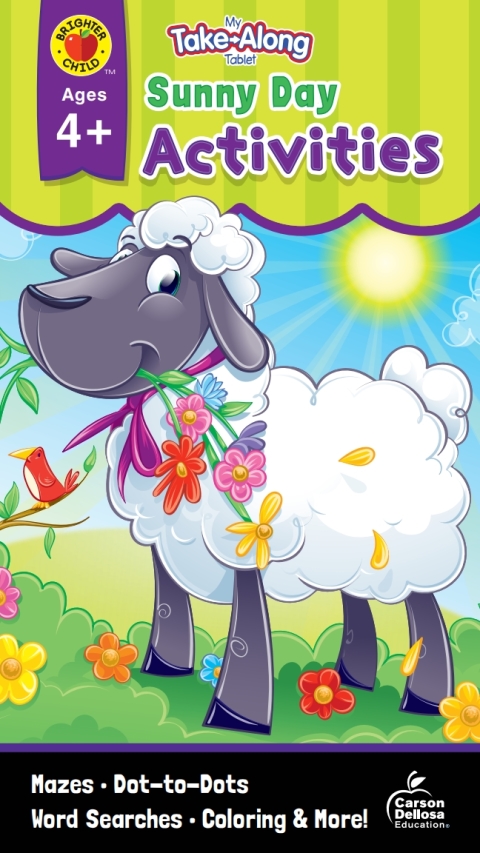 Cover image for book My Take-Along Tablet Sunny Day Activities, Ages 4 - 5