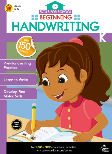Cover image for book Beginning Handwriting, Grades K - 1