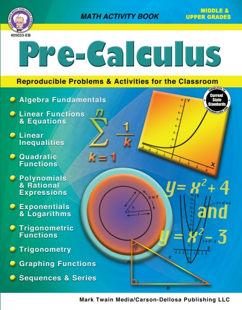Cover image for book Pre-Calculus Workbook
