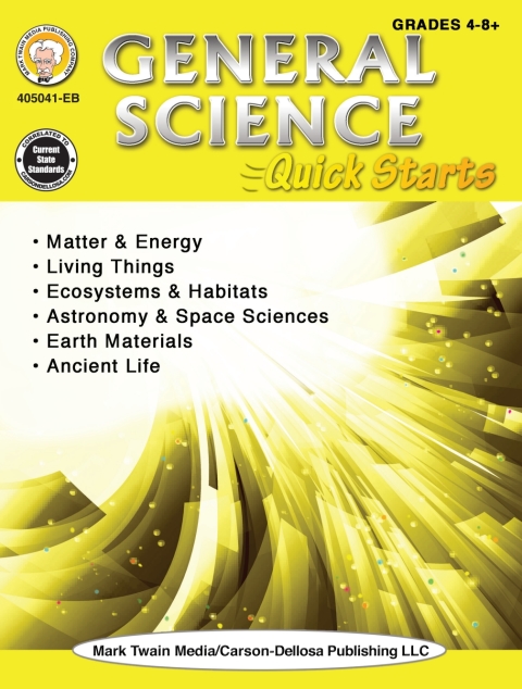 Cover image for book General Science Quick Starts Workbook
