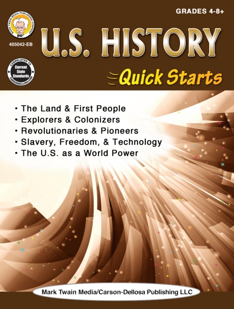 Cover image for book U.S. History Quick Starts Workbook