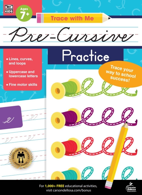 Cover image for book Trace with Me Pre-Cursive Practice