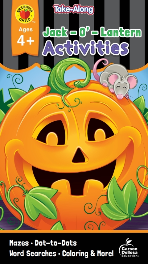 Cover image for book My Take-Along Tablet Jack-O’-Lantern Activities, Ages 4 - 5