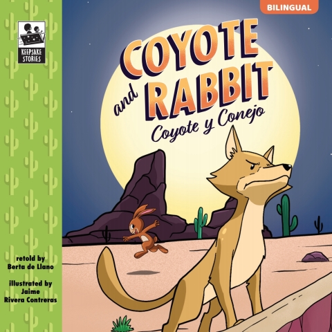 Cover image for book Keepsake Stories Coyote and Rabbit