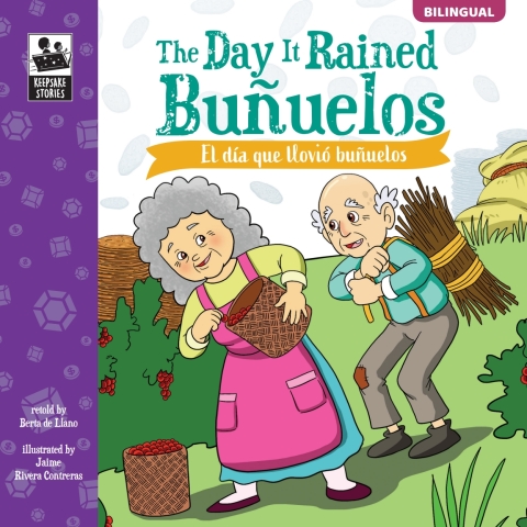 Cover image for book The Keepsake Stories Day It Rained Bunuelos