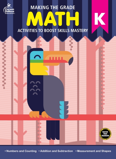 Cover image for book Making the Grade Math, Grade K
