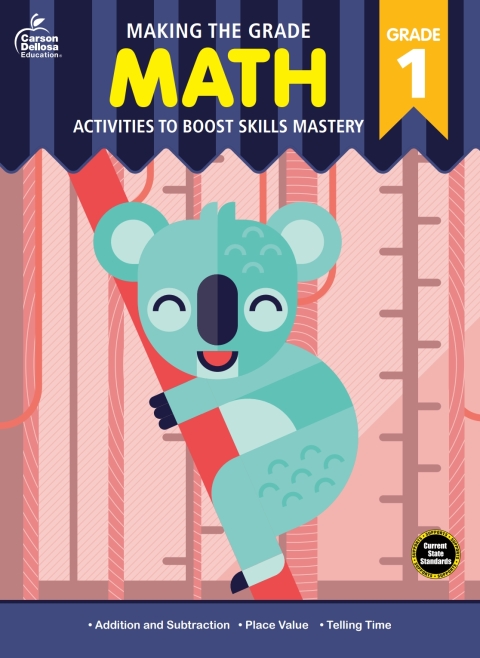 Cover image for book Making the Grade Math, Grade 1