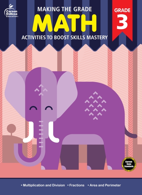 Cover image for book Making the Grade Math, Grade 3