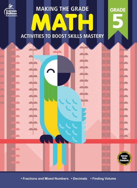 Cover image for book Making the Grade Math, Grade 5