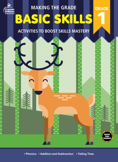 Cover image for book Making the Grade Basic Skills, Grade 1