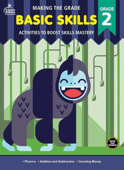Cover image for book Making the Grade Basic Skills, Grade 2