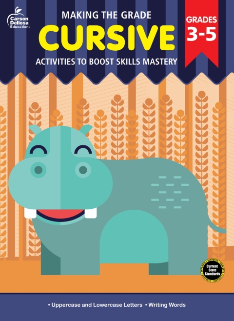Cover image for book Making the Grade Cursive, Grades 3 - 5