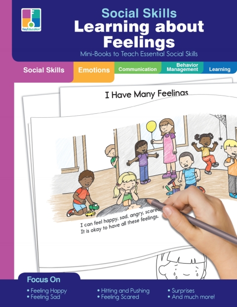 Cover image for book Social Skills Mini-Books Learning about Feelings