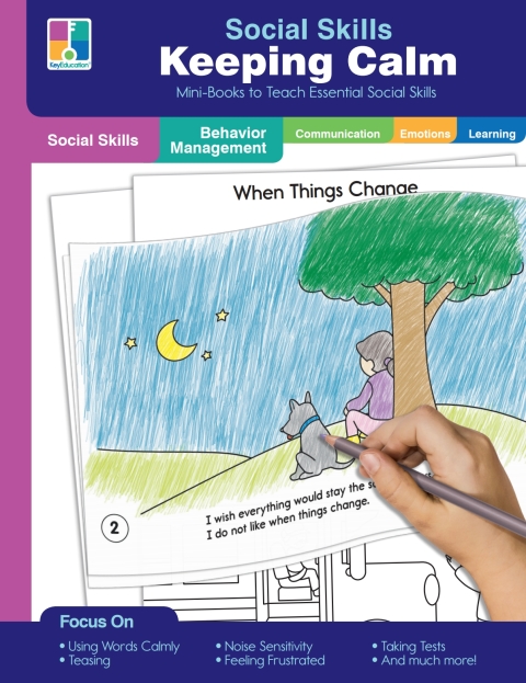 Cover image for book Social Skills Mini-Books Keeping Calm