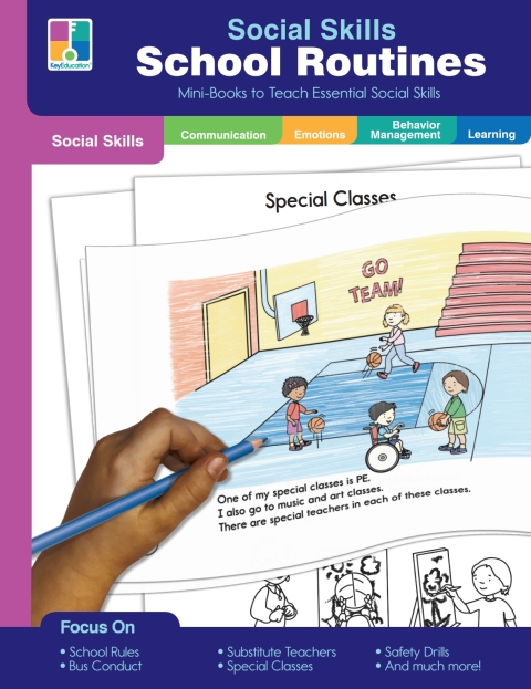 Cover image for book Social Skills Mini-Books School Routines