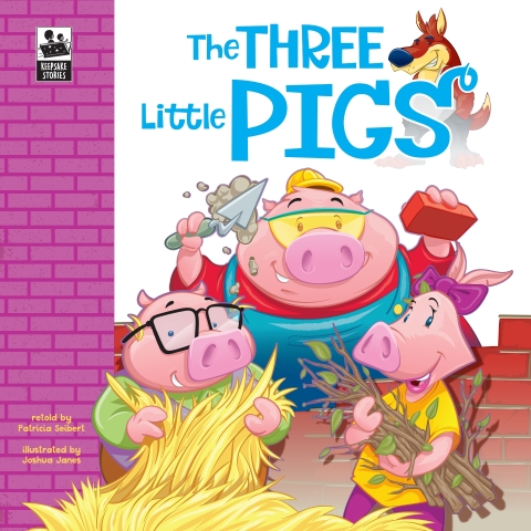 Cover image for book The Keepsake Stories Three Little Pigs