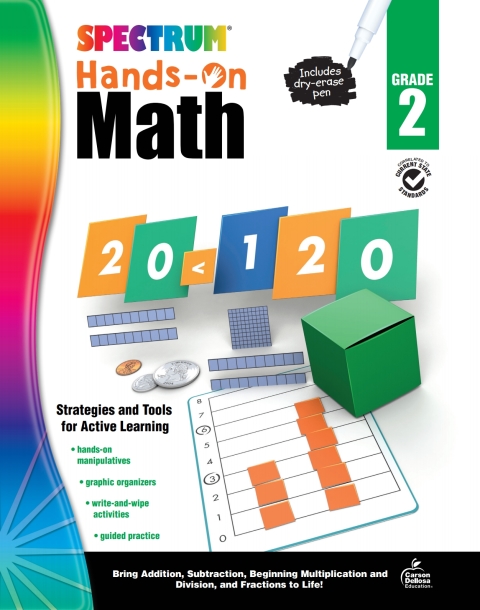 Cover image for book Spectrum Hands-On Math , Grade 2