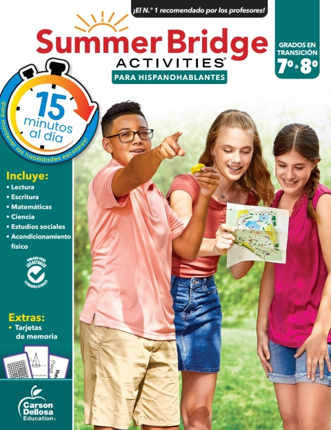 Cover image for book Summer Bridge Activities Spanish 7-8