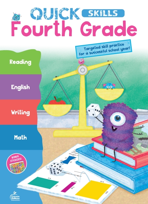 Cover image for book Quick Skills Fourth Grade