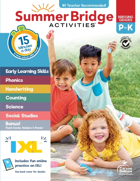 Cover image for book Summer Bridge Activities, Grades PK - K