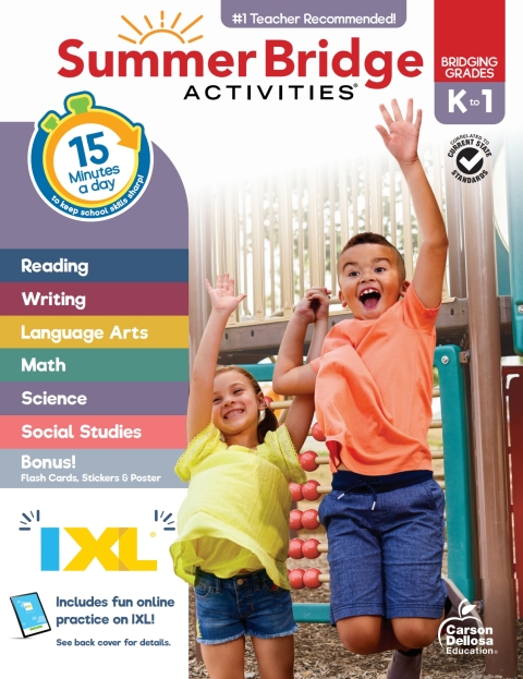 Cover image for book Summer Bridge Activities, Grades K - 1