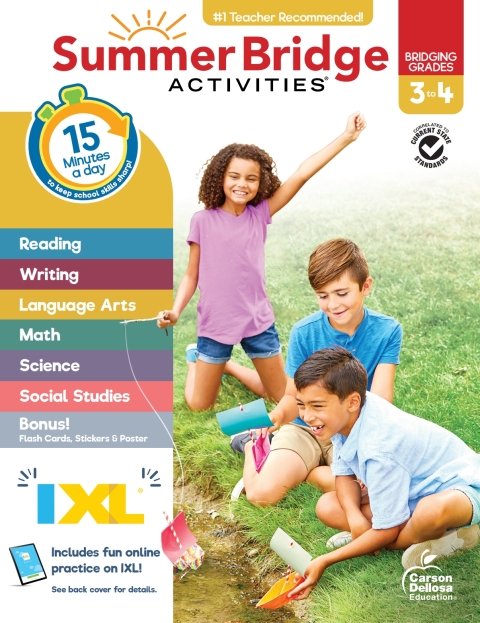 Cover image for book Summer Bridge Activities, Grades 3 - 4