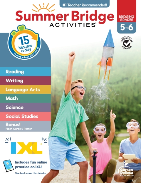 Cover image for book Summer Bridge Activities, Grades 5 - 6