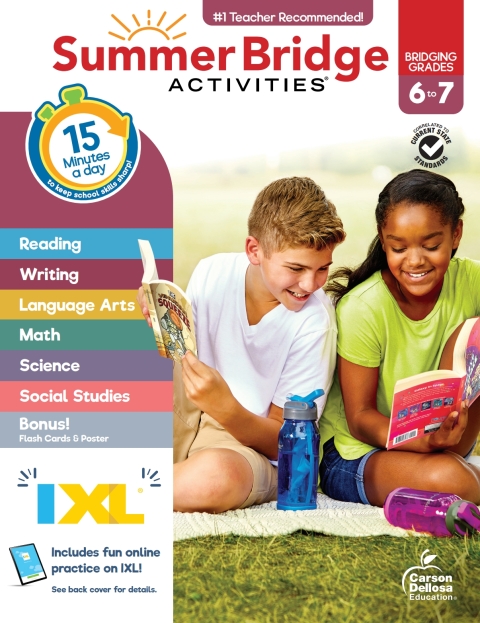Cover image for book Summer Bridge Activities, Grades 6 - 7