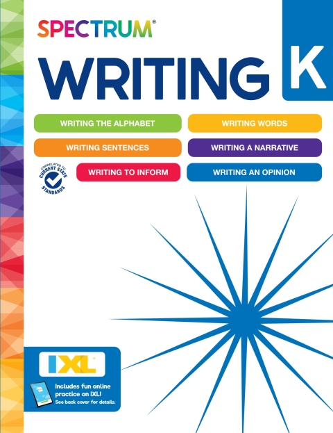 Cover image for book Spectrum Writing, Grade K