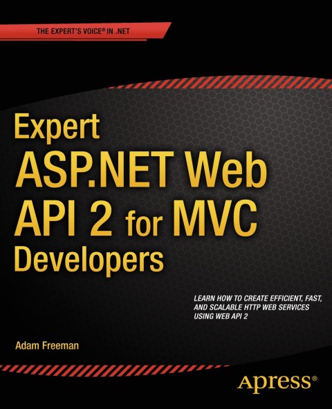 Cover image for book Expert ASP.NET Web API 2 for MVC Developers