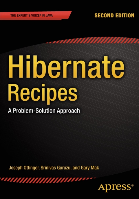 Cover image for book Hibernate Recipes