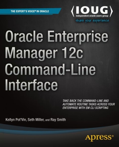 Cover image for book Oracle Enterprise Manager 12c Command-Line Interface