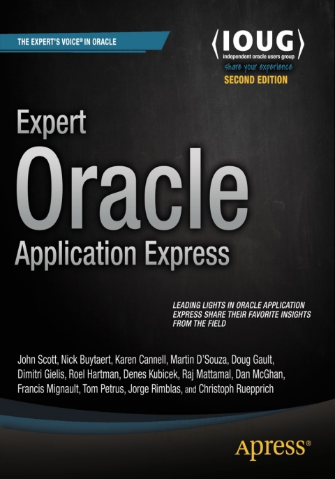 Cover image for book Expert Oracle Application Express
