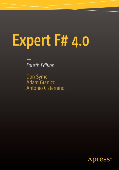 Cover image for book Expert F# 4.0