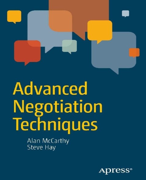 Cover image for book Advanced Negotiation Techniques