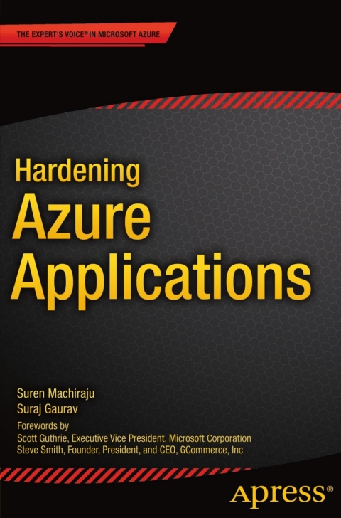 Cover image for book Hardening Azure Applications