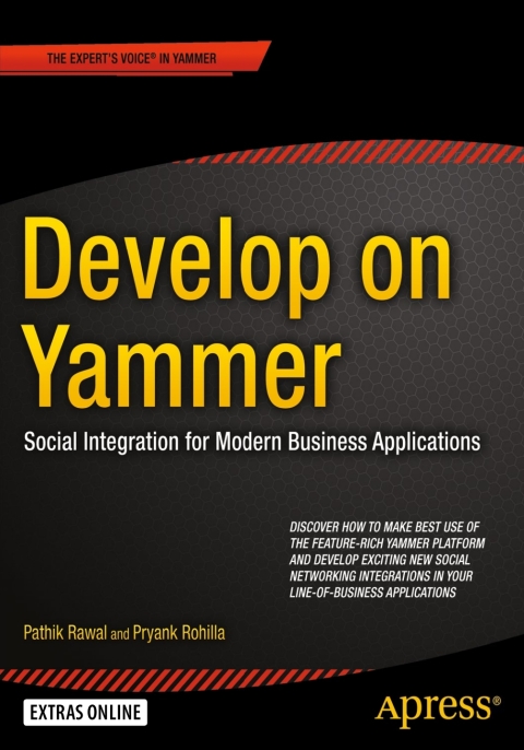 Cover image for book Develop on Yammer