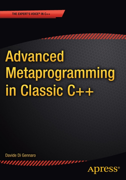 Cover image for book Advanced Metaprogramming in Classic C++