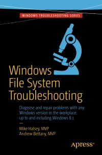 صورة الغلاف: Windows File System Troubleshooting 9781484210178