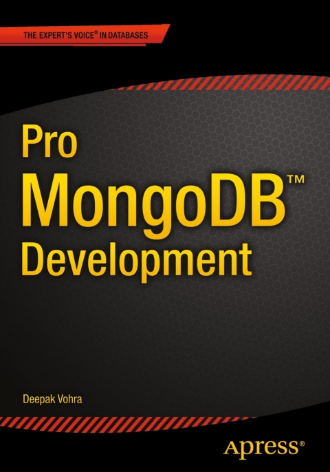 Cover image for book Pro MongoDB Development